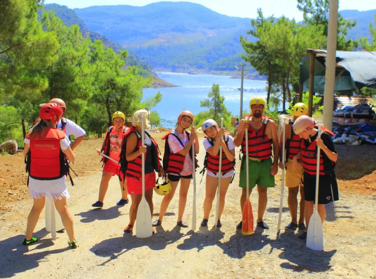 Dalaman Nehrinde Rafting – 12 Km  Su Macerası Dalyan