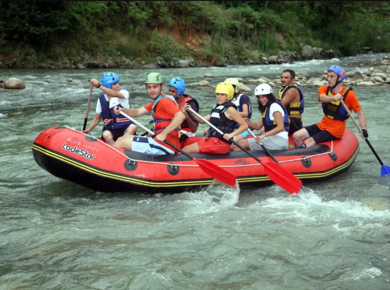 Dalaman Nehrinde Rafting – 12 Km  Su Macerası Dalyan