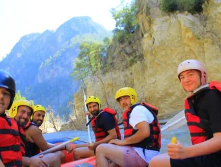 Dalaman Nehrinde Rafting – 12 Km  Su Macerası Dalyan